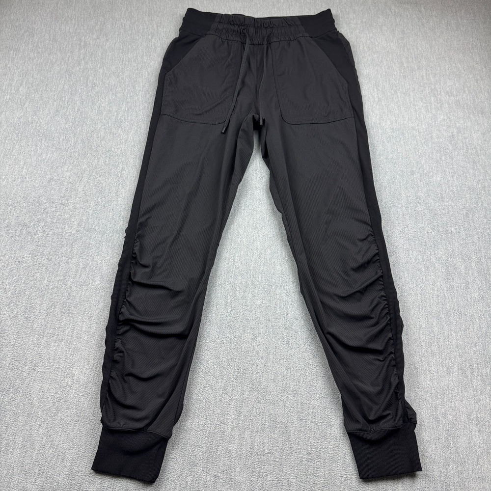 Lululemon Jogger Pants Men 6 Black Beyond the Studio Workout Gym Jogging Walking